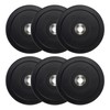 CAP Barbell 100 lb PRO Olympic Bumper Plate Set, Black