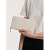 Lazarotti Bologna Women's Large Leather Purse Large Zip Compartment, 16