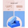 MARYTON Maryton Nail Buffer Blocks, Fine Grit 180/240 Professional Salon