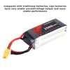 ENGPOW 14.8V 1500mAh 60C XT60 Plug Rechargeable Lithium LiPo Battery