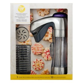 Wilton Preferred Press Cookie Press Set with 12 Shapes Discs for Originalö Cookies