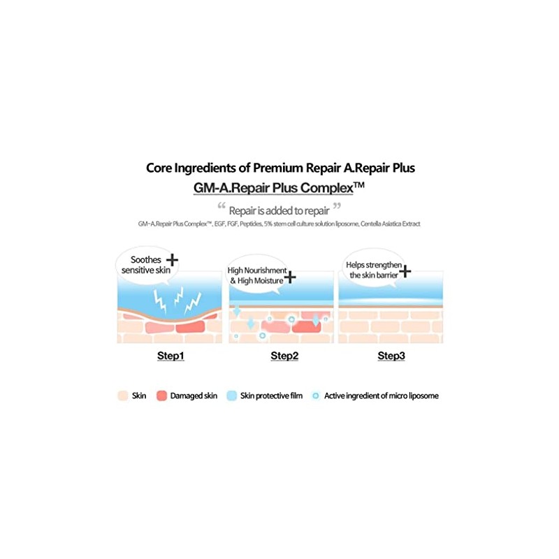 [Cellapy] A.Repair Cream 1.69 fl.oz. for Irritable Sensitive Dry Skin,