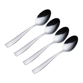 Viners Everyday Purity 18/0 4pce Dessert Spoon, Stainless Steel