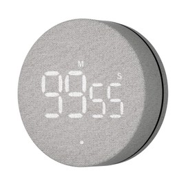 AVINIA Kitchen Timer - Timer with 99 Minutes Countdown/Count-Up Egg Timer Digital Magnetic Charging Function and Fabric Fabric - Kitchen Timer for Cooking, Office & Smart Home Gadgets