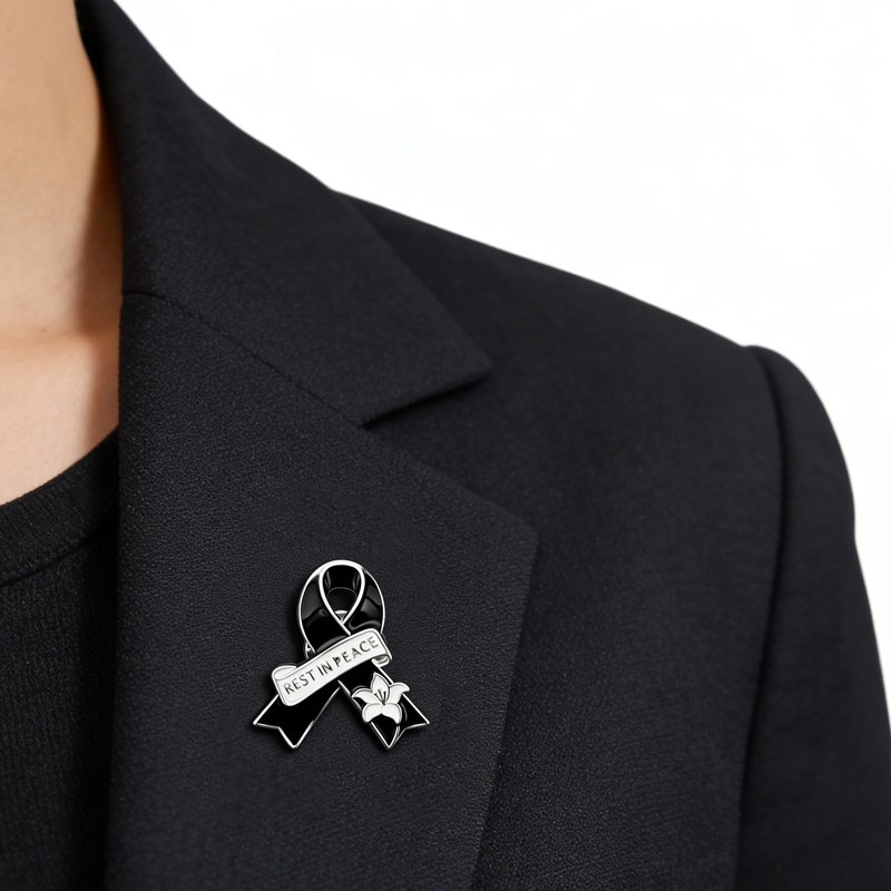 KWOYOS Rest in Peace Memorial Pins, Funeral Memorial Pin Bottons,