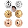 Earring Backs, JIACHARMED Disc Earring Backs - Set of 6