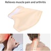 2pcs Castor Oil Shoulder Wrap Bag Reusable Organic Cotton Shoulder