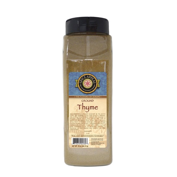 Spice Appeal Thyme Ground, 12 Ounce