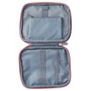 Storage Bag Waterproof Oxford Cloth Pink Lily Portable Household Daily