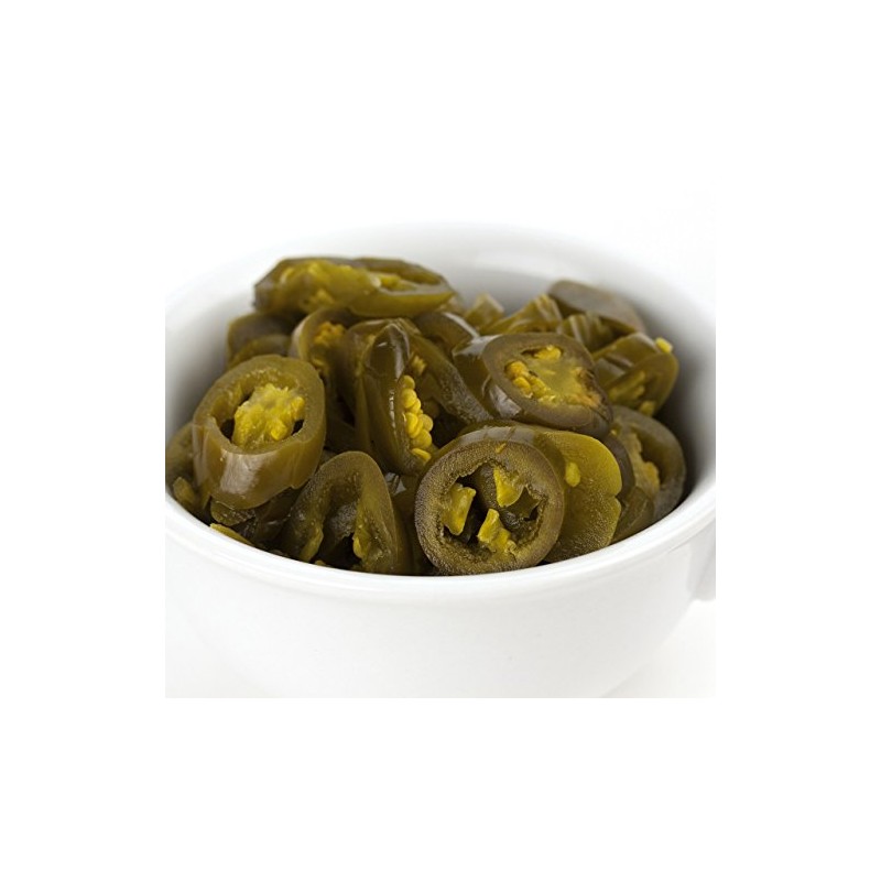 Jake & Amos Sliced Jalapeno Peppers, 16 Oz. Jar (Pack