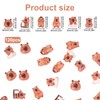 120pcs Mini Capybara Figurines, 6 Style Resin Tiny Capybara Decor