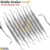 Medentra 204S Hygiene Posterior Sickle Scaler Periodontal Pick Scaler X1,2,3,5,10