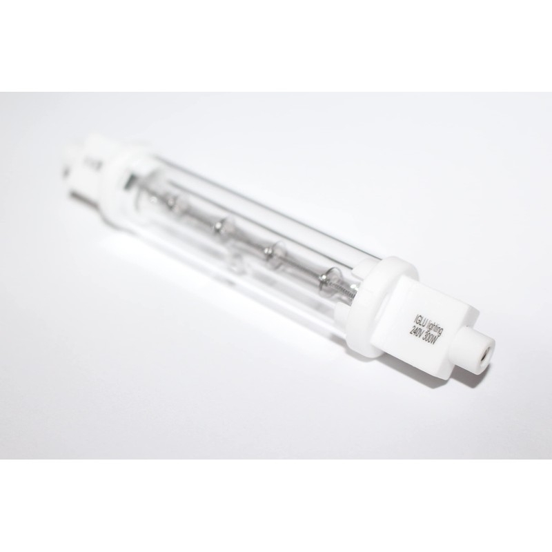 Pro-Lite 300w 118mm Infra red R7S jacketed catering lamp (INF6424-300JKT)