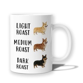 Funny Welsh Corgi Gift Mug 11 oz, Gifts for Corgi Lovers Ceramic Coffee Tea Cup, Dog Gifts for Women Men, Dog Lover Mom Dad Gift Coffee Mug for Office Home Work