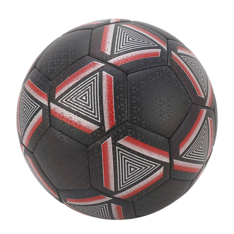 Reflective Soccer Ball Standard Size 5 Durable PU Leather Luminous