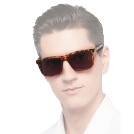 MARE AZZURO Extra Large 2.25 Reading Sunglasses Men, Outdoor Oversized Square Sun Readers, Tortoise XL Reader Sunglasses UV protection 1.0 1.25 1.5 1.75 2.0 2.25 2.5 2.75 3.0 3.5 4.0
