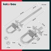 Kotarbau® Swing hooks with shackle and bolts for swing beams,