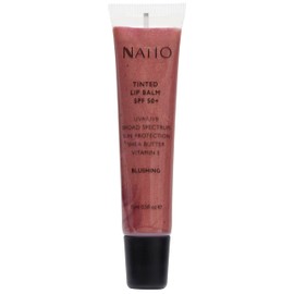 Natio Australia Tinted Lip Balm SPF 50+ Blushing, 15ml - Shea Butter & Vitamin E - Hydrating, Ultra Moisturising, UVA/UVB Broad Spectrum Protection - Made in Australia