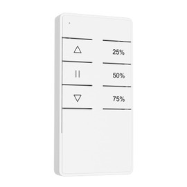 YOMOGI WiFi Roller Shutter Switch with RF Remote Control, Percentage Control, WiFi Roller Shutter Timer for Roller Shutters/Blinds, Compatible with Alexa & Google & Siri (Accessory Remote Control, 1)