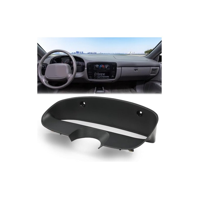 G-PLUS Dashboard Gauge Cluster Bezel Trim Surround Compatible with Chevy