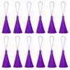 sourcing map Bookmark Tassels - 12Pcs 6.5" Silky Soft Mini