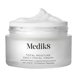 Medik8 Medik8 Total Moisture Daily Facial Cream - Hydrating Peptide Face Moisturizer with Hyaluronic Acid - Plumps Skin - Supports Skin Barrier - 1.6 oz