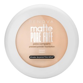 Maquillaje en polvo Pore Free Medium Natural, Renova 10.5 g