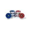 TRUE NORTH Shuffleboard Pucks, 2-1/8'' (53mm), Set of 8 Blue/Red.