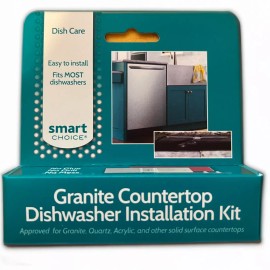 SMART CHOICE Solid Surface Granite Countertop Dishwasher Installation Mounting Kit NEW