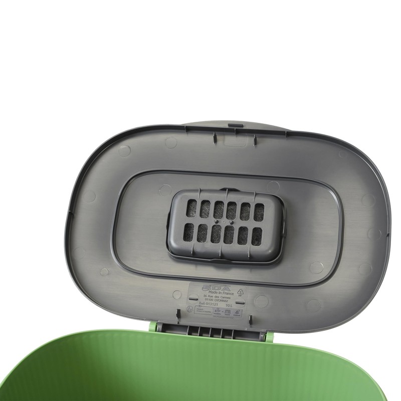 EDA - 10 Litre Compost Bin with Carbon Filter -
