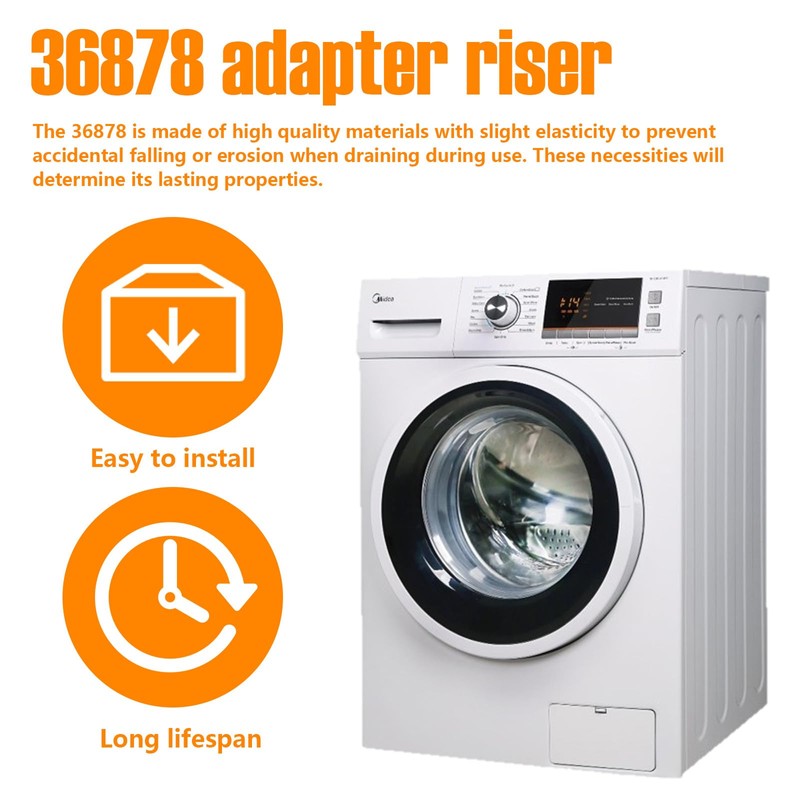 36878 New Riser Adapter Compatible with Speed Queen Maytag, Replacement