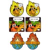 Funny Enamel Pin 6 Packs Cute Cartoon Lapel Pins Collar