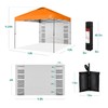 Best Choice Products 10x10ft Easy Pop Up Canopy w/Side Wall,