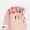 Item Shop Summer Nail Art Pedicure Sticker Set, 2 Pieces, HL-072 Cindy / 잇템샵 여름 네일아트 페디큐어 스티커 세트, 2개, HL-072 신디