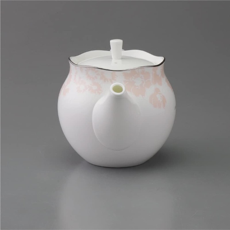 Narumi Jill Stuart 52425-4648 Tea Pot, Pink Flower, 16.9 fl