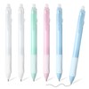 BAYTORY 6 Pcs Retractable Erasable Gel Pens, Rub Out Pens