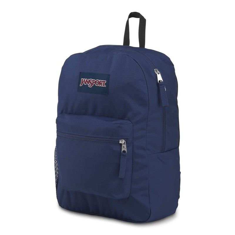 Jansport | Cross Town Backpack (Navy Blue- One Size)