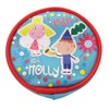 Ben and Holly Round Zip Coin Purse/Pouch, 8 cm, Light