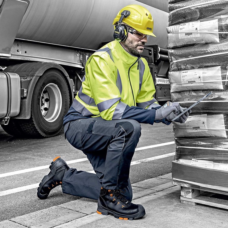 3 Pairs of UVEX Phynomic Lite Safety Work Gloves -