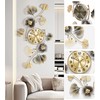 Axioglo Wall Clocks for Living Room Decor,Large Wall Clock,3D Creative