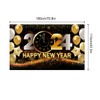 Happy New Year Decorations 2024, Large New Year Background Banner,