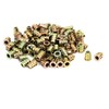 uxcell a16103100ux0953 M4x9.5 mm Interface Hex Socket Threaded Insert Nuts