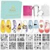 Biutee Nail Image Plate Set of 12 Nail Plates 1