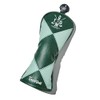 Diamond Plaid Faux Leather Headcover Utility
