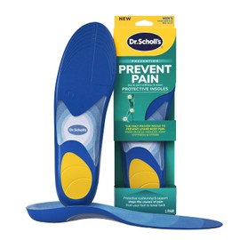 Dr. Scholl's ® Prevent Pain Lower Body Protective Insoles, 1 Pair, Men's 8-14, Protects Against Foot, Knee, Heel, and Lower Back Pain, Trim to Fit Inserts