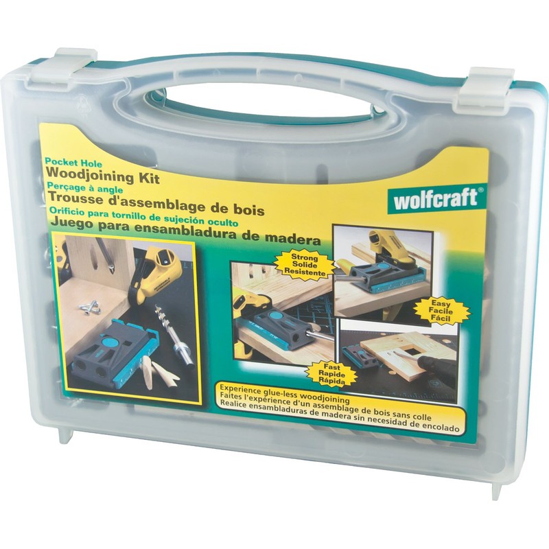 wolfcraft 4643404 Pocket Hole Woodjoining Jig Kit