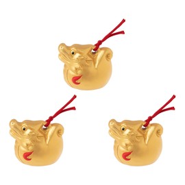 [Bulk Purchase] Seto Pottery Sha 2024 Zodiac Figurine Figurine Compact Dragon Dragon Dragon Tatsu New Year Ornament Kaiyu Fukushin Special Small Shoho Kiln 102 x 3