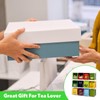 Acrylic Tea Bag Organizer for 216 Tea Packets, No Assembly
