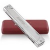 East Top 24 Hole Tremolo Harmonica in Low D -