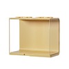 Doll Display Case ABS Transparent Stackable Clear Display Box Toy